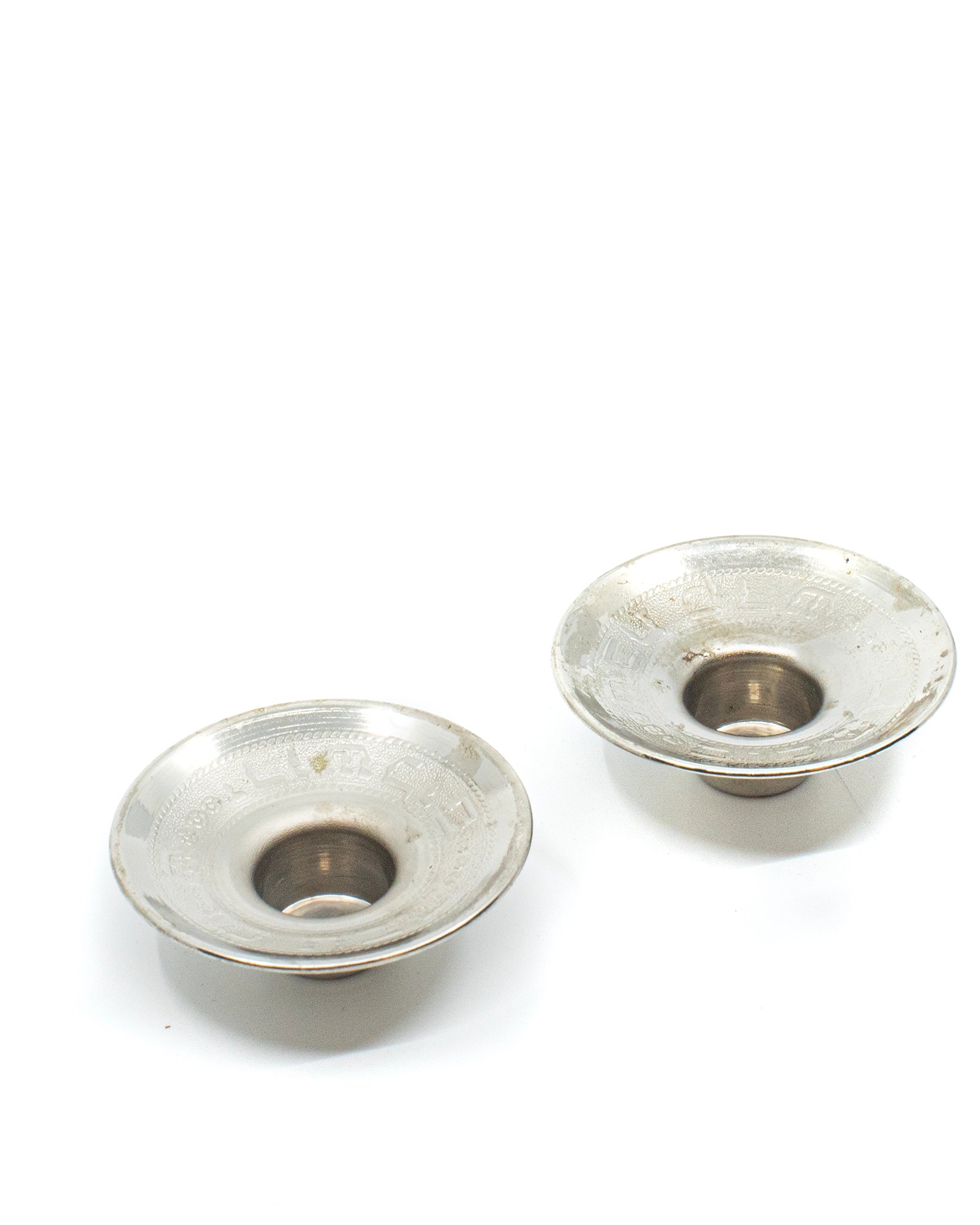 Kerzenschützer aus Metall (Paar)