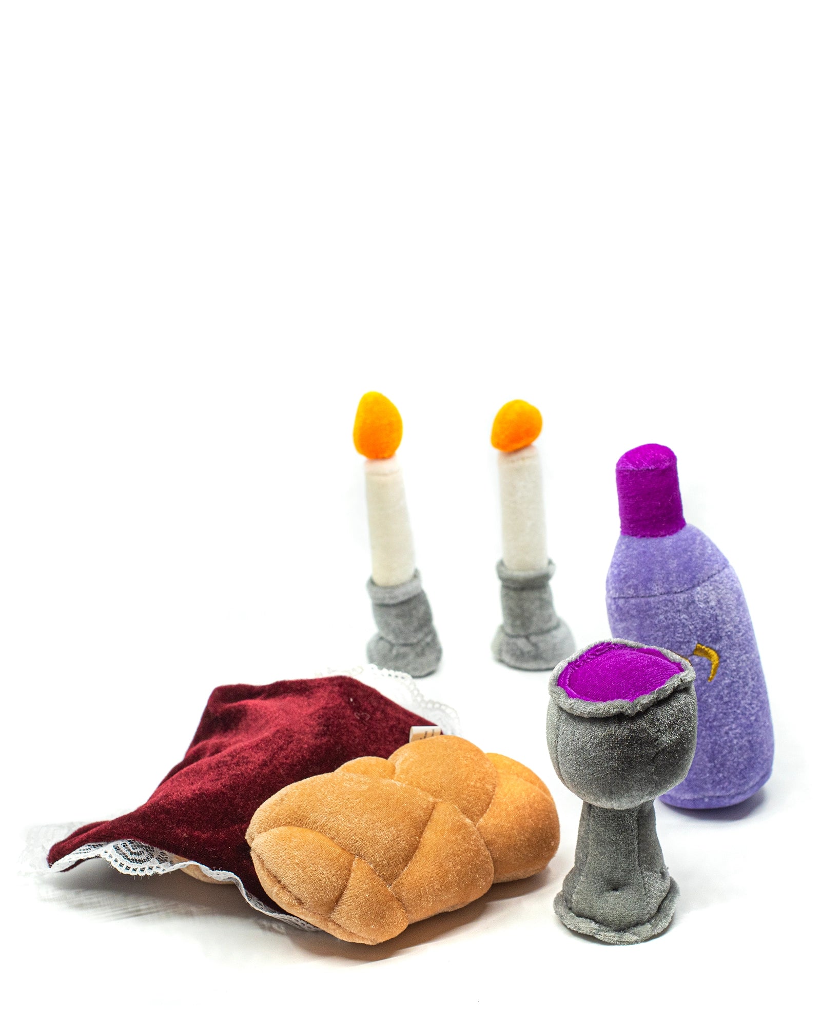 Plüsch-Set »Schabbat«