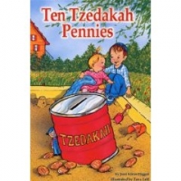 Ten Tzedakah Pennies  